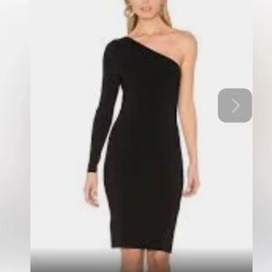 Elizabeth And James stretchy one shoulder dress Xs